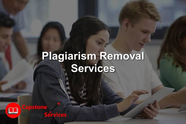 Plagiarism Removal Services